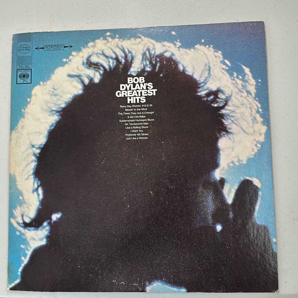 Bob Dylan Greatest Hits LP